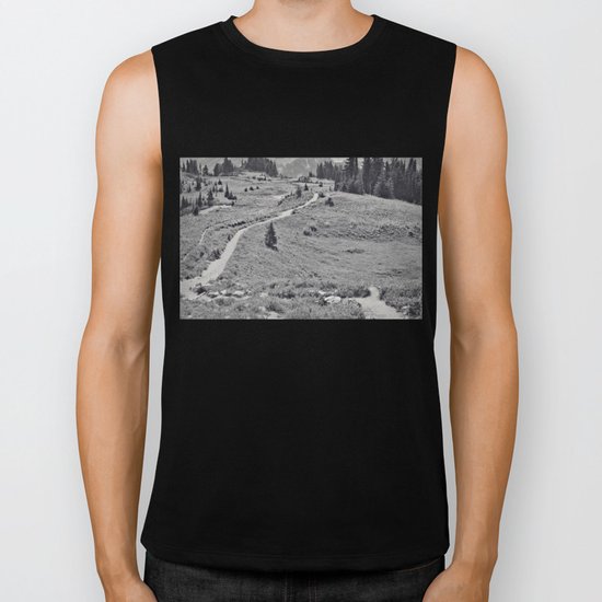 Trail B&W Biker Tank