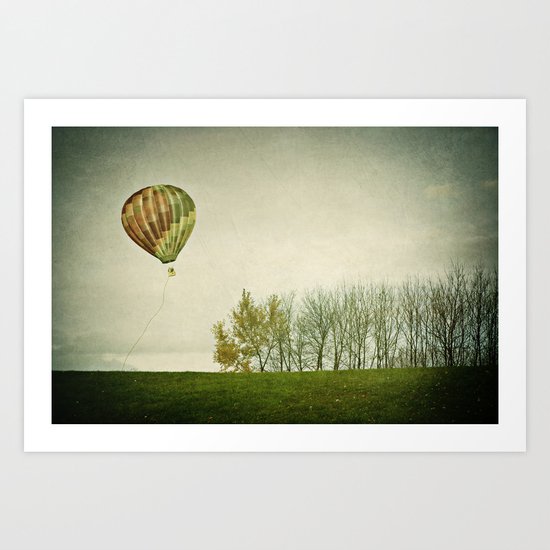 letting go Art Print