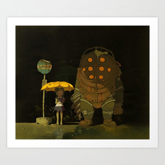 Big Friend Art Print