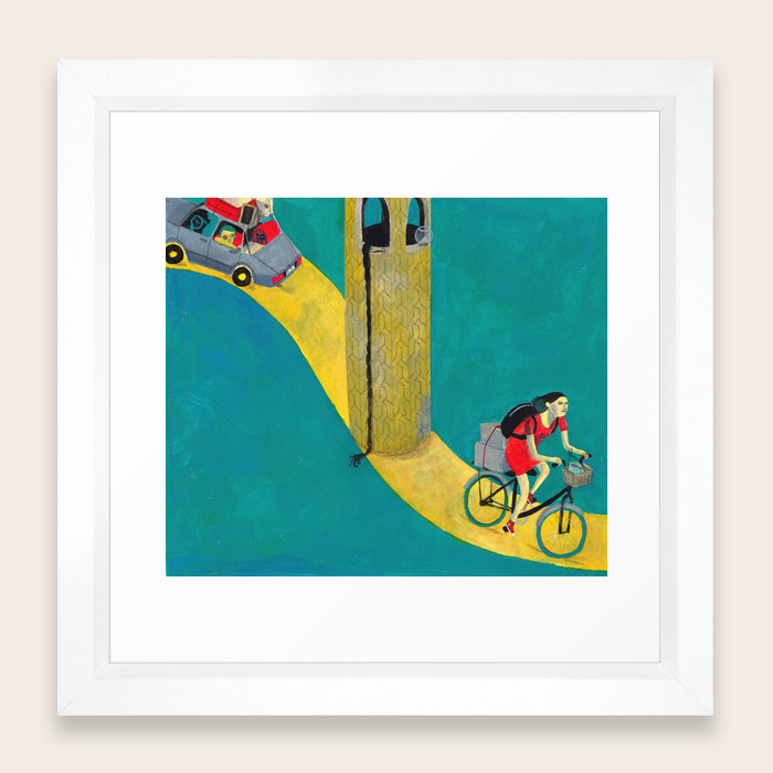 Rapunzel Become Emancipated Framed Art Print By Anapez Society6