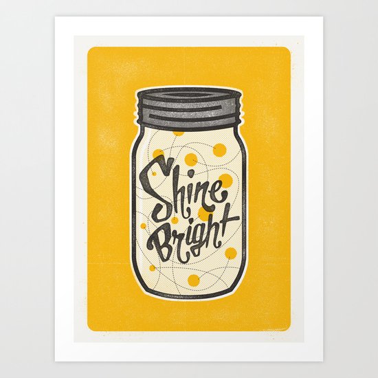 Fireflies Art Print