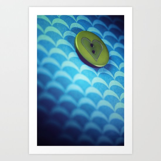 button Art Print