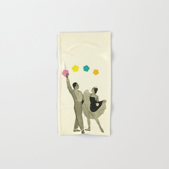 Throwing Shapes on the Dance Floor Hand & Bath Towel
