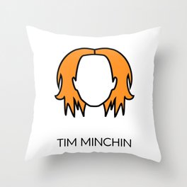 No Face Minchin - Tim Minchin Throw Pillow