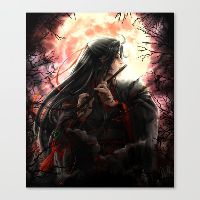 Mo Dao Zu Shi Wei Wuxian Canvas Print By Ledialucard Society6