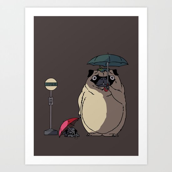 PUGTORO Art Print