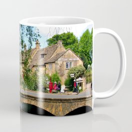 Bourton on the Water River Windrush Cotswolds England Coffee Mug