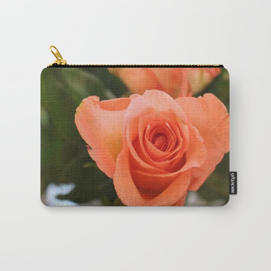 Single Rose Carry-All Pouch