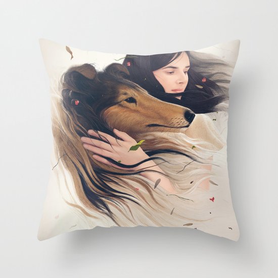 Antaeus Throw Pillow