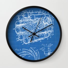 Airplane Jet Engine Patent - Airline Engine Art - Blueprint Wall Clock | Graphicdesign, Airplanejetengine, Dadgift, Engineer, Aerospace, Workshop, Airplane, Jetengine, Mancave, Dormroom 