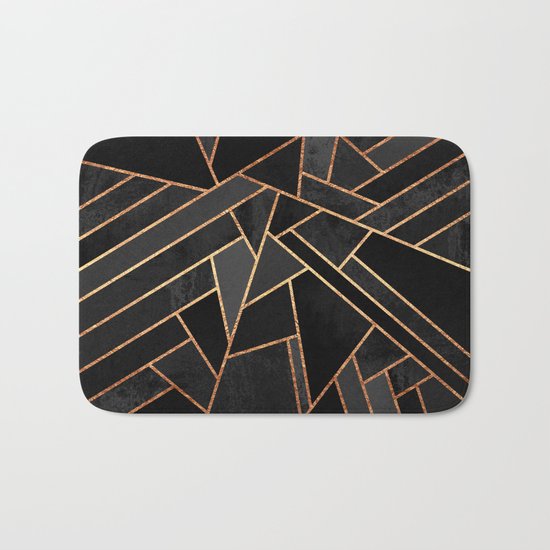 Black Night Bath Mat
