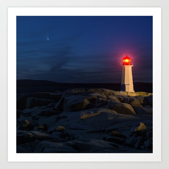 Light my Way Art Print