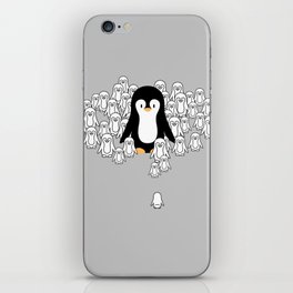 Penguin Mark iPhone Skin