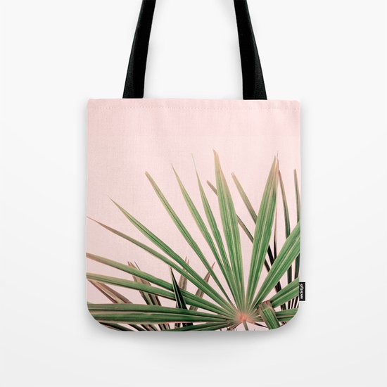 Palms blossom Tote Bag