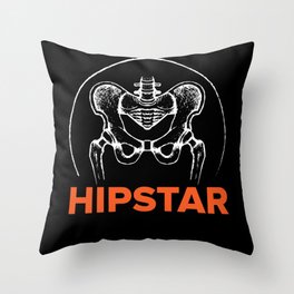 Hipstar Hip Surgery Hip Surgery Throw Pillow