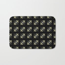 Fleur De Lis Bath Mats Society6 Fleur De Lis Gold Black White Bath Mat