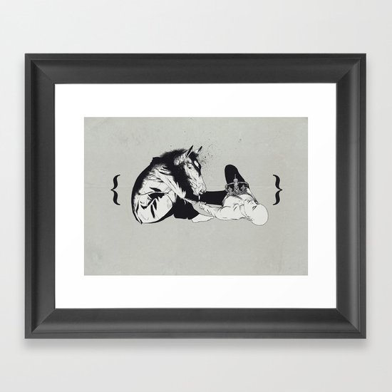 checkmate Framed Art Print