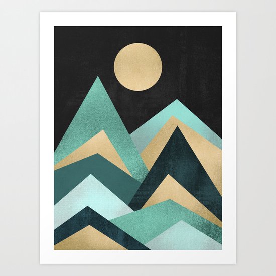 Waves Art Print