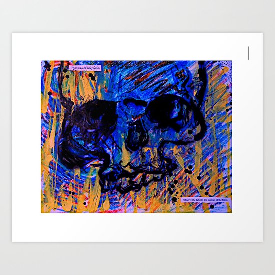 Drops of Consciousness Art Print