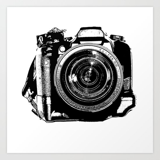 Camera Art Print