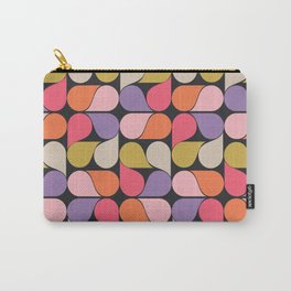 Colorful Retro Mid Mod Shapes 12 Carry-All Pouch