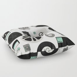 Data Floor Pillow