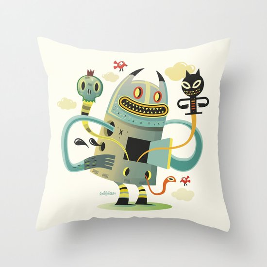Promenade (without background) Throw Pillow