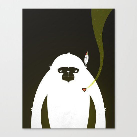 PERFECT SCENT - BIGFOOT 雪人 . EP001 Canvas Print