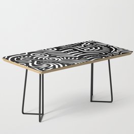 Bali Black Stripes Coffee Table