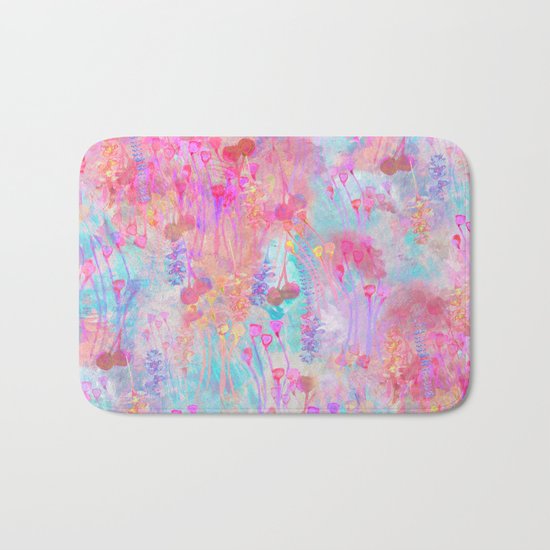 Floral Blush Bath Mat