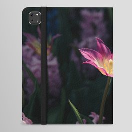 Purple Tulip Amongst Hyacinth iPad Folio Case