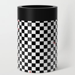Love Chessboard Can Cooler
