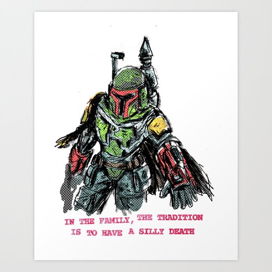 clones of a loser, that's why the empire lost Art Print