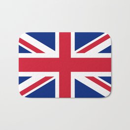 UK FLAG - Union Jack  Bath Mat | Painting, Unitedkingdom, Brittish, English, Uk, Ensign, Unionjack, Flag 