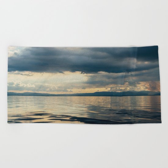 CLOUD SHADOWS Beach Towel