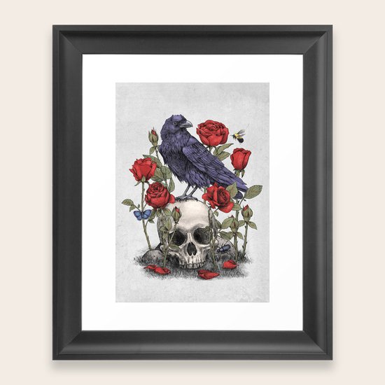 Memento Mori Framed Art Print