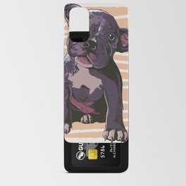 Pitbull puppy dog Android Card Case