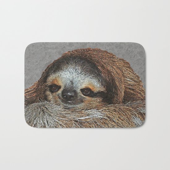 SLOTH LOVE Bath Mat
