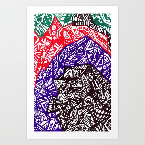 Shell out Art Print