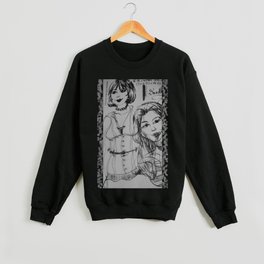 Black & White GingerDoodle Crewneck Sweatshirt