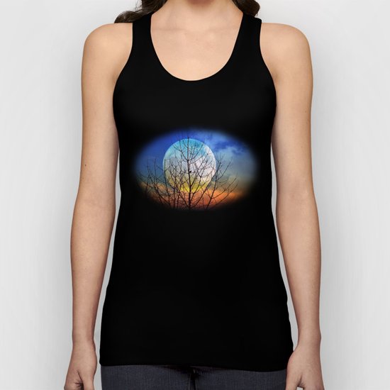 The moonwatcher Unisex Tank Top