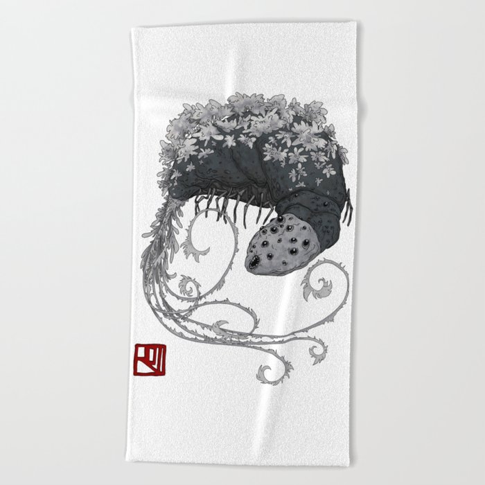 Bloodborne Rom the Vacuous Spider Beach Towel