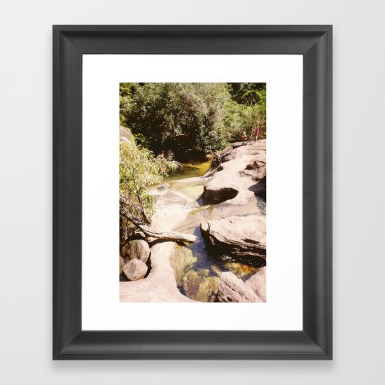 Ubon Ratchathani Thailand - Waterfalls II Framed Art Print