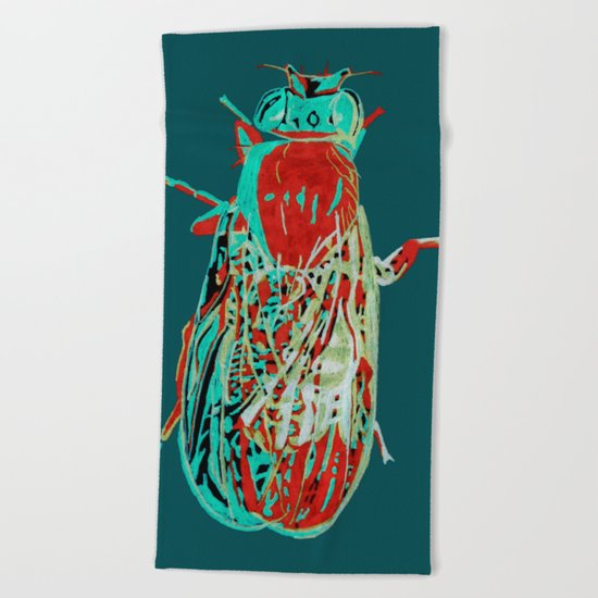 Fruit Fly 2 Beach Towel