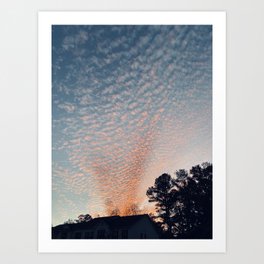 The sky and beyond Art Print | Digital Manipulation, Color, Photo 