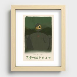 Castle In The Sky - Laputa, Miyazaki, Studio Ghibli Recessed Framed Print
