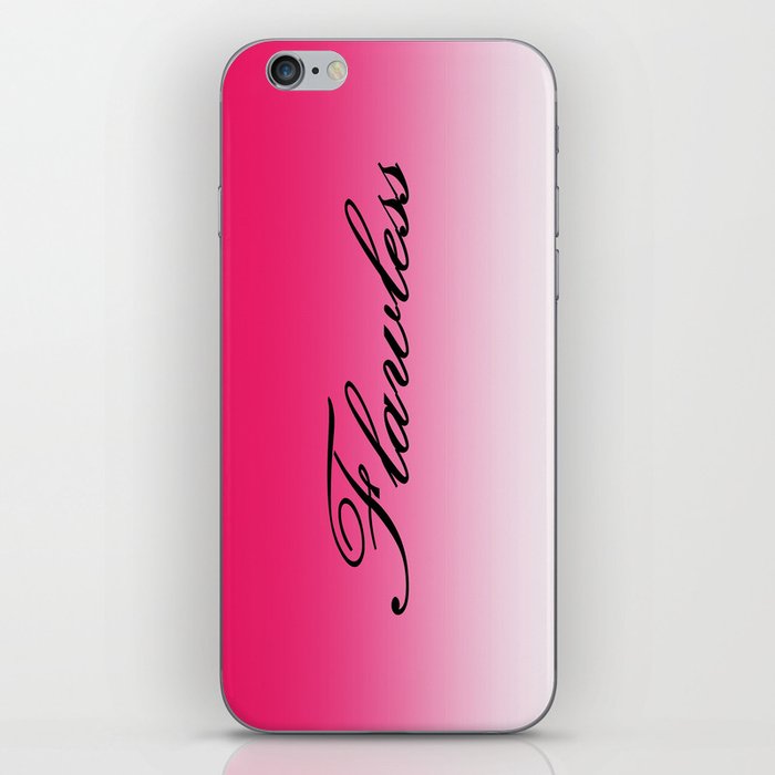 FlawleSS Pink Ombre iPhone Skin