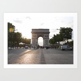 Arc de Triomphe Art Print