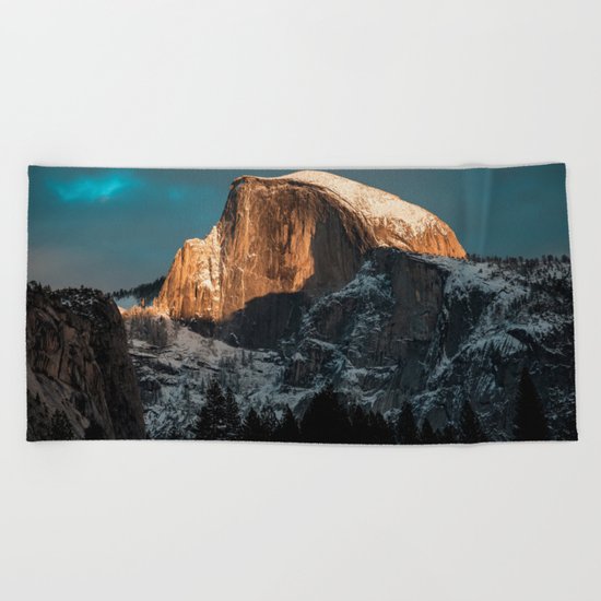 Yosemite Landscape Beach Towel