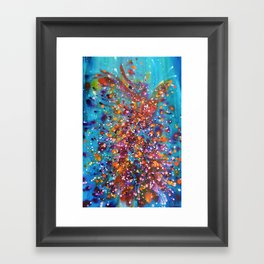 A Dance with Time and Space Framed Art Print